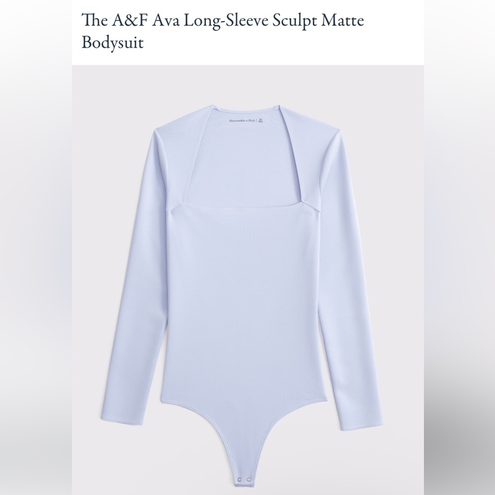 Abercrombie Ava long sleep sculpt bodysuit